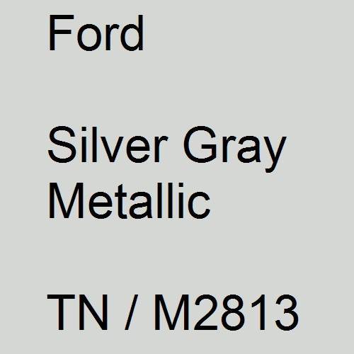 Ford, Silver Gray Metallic, TN / M2813.